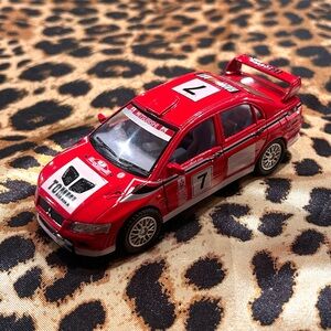 Mitsubishi Lancer Evolution VII Kinsmart 1:36 Scale Diecast Car